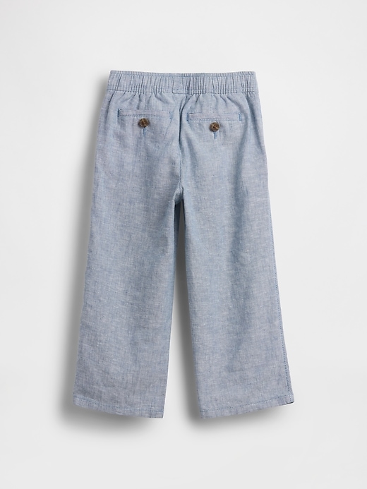 Image number 3 showing, Baby & Toddler Linen-Cotton Pull-On Pants
