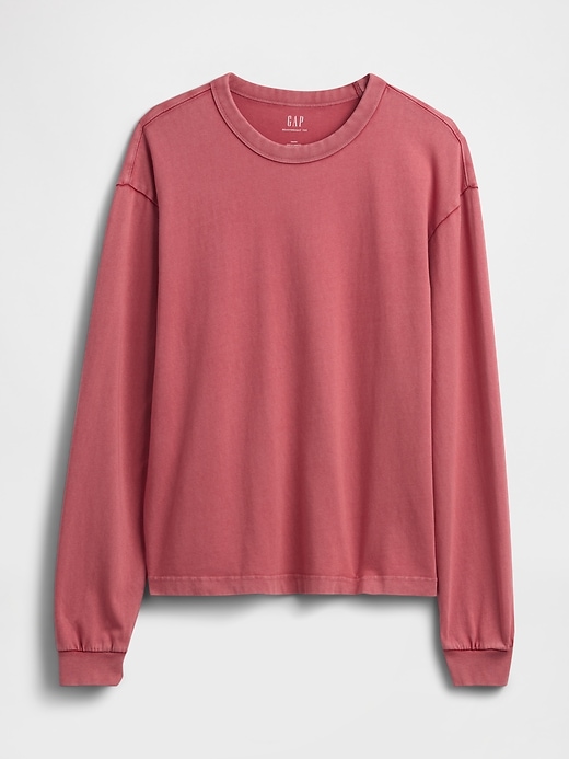 Image number 5 showing, Heavyweight Oversized Crop T-Shirt