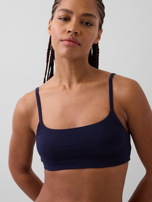 Image number 3 showing, Organic Stretch Cotton Bralette