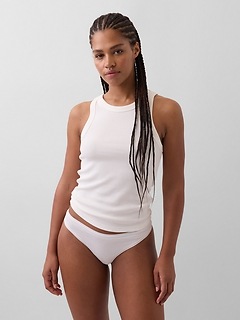 Organic Stretch Cotton Thong