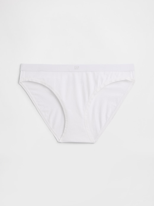 Image number 4 showing, Organic Stretch Cotton Logo Bikini