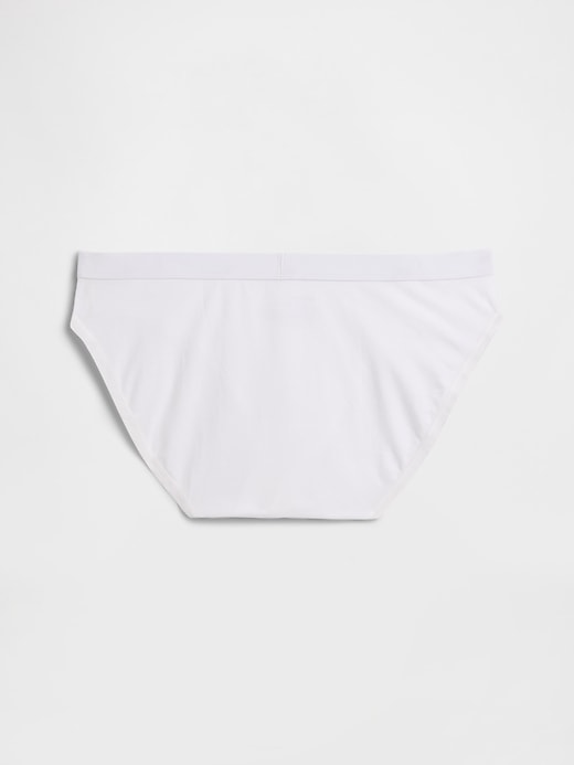 Image number 5 showing, Organic Stretch Cotton Logo Bikini