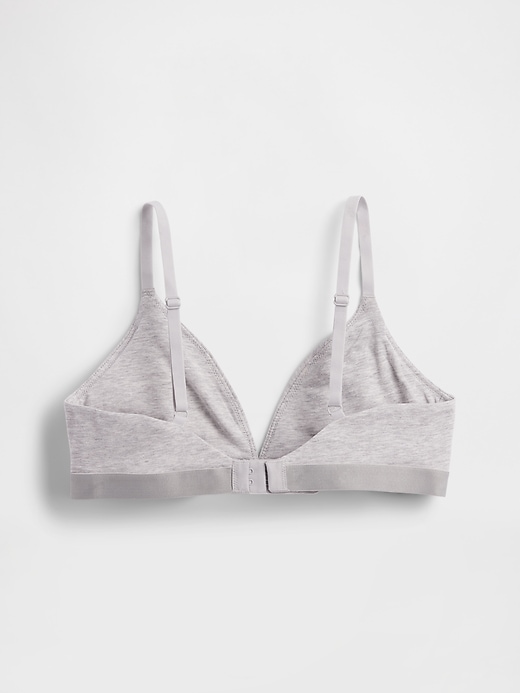 Image number 5 showing, Organic Stretch Cotton Triangle Bra