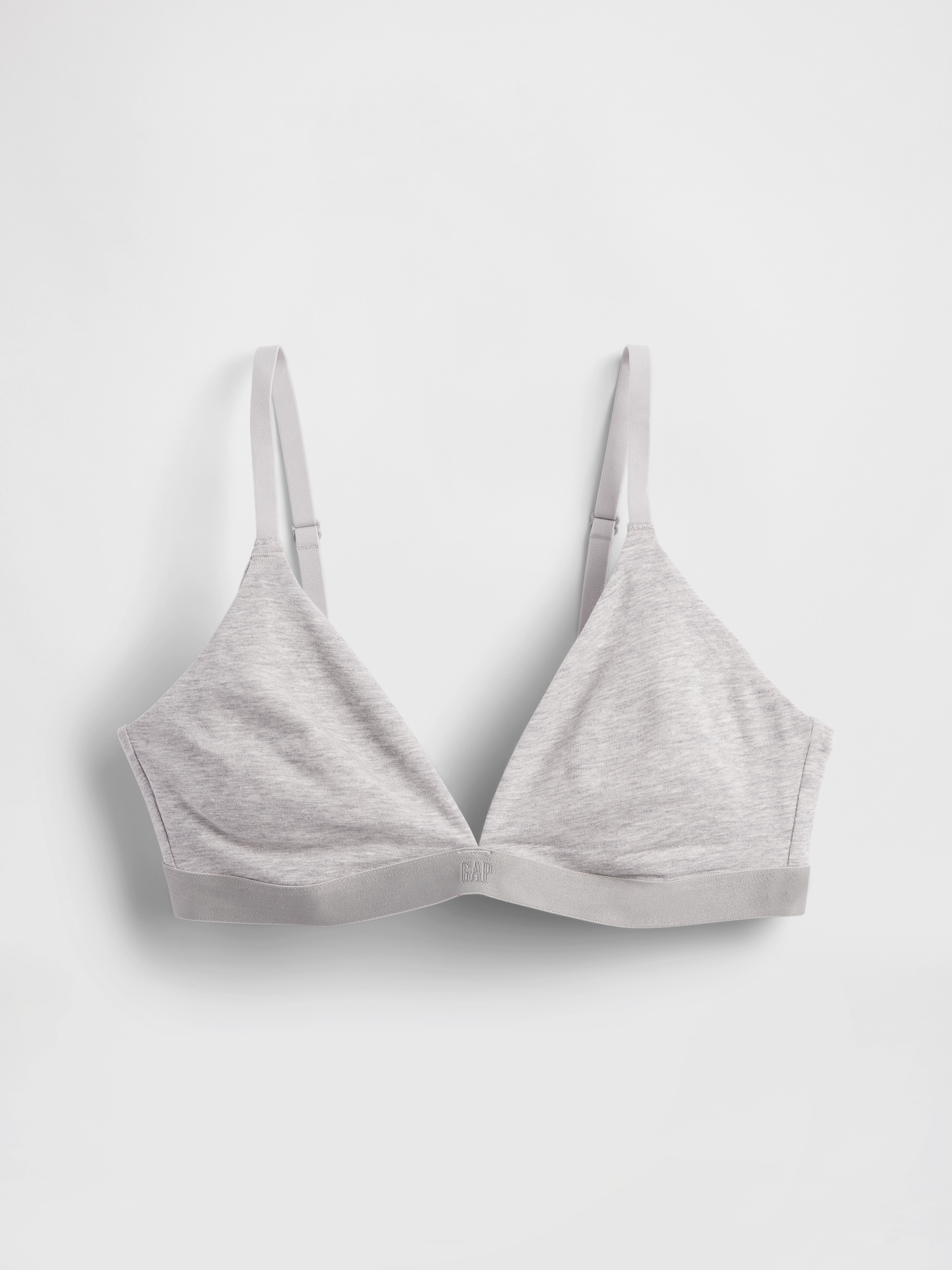Organic Stretch Cotton Triangle Bra