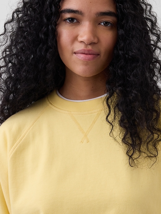 Image number 4 showing, VintageSoft Terry Raglan Sweatshirt