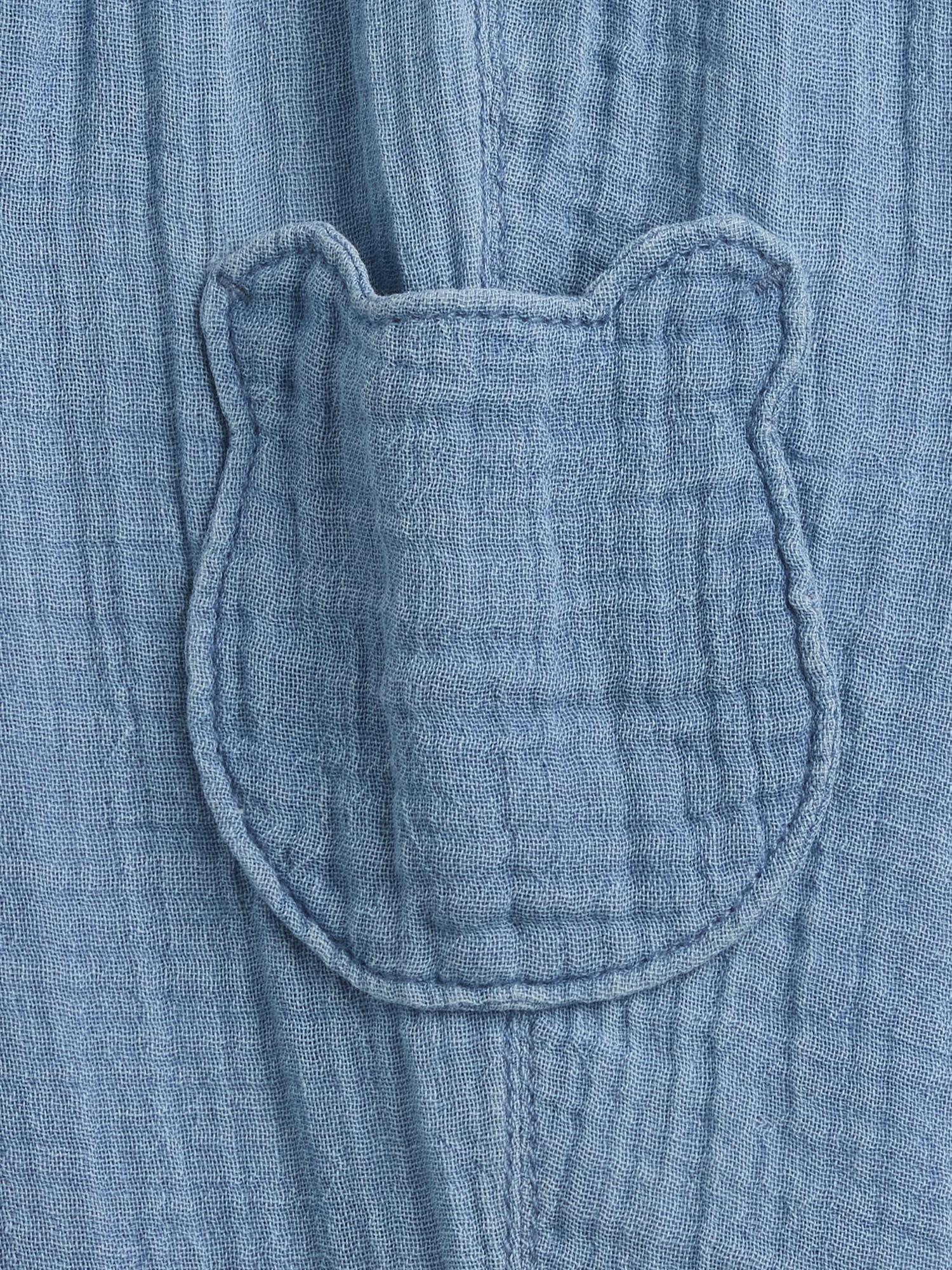 Детские брюки Gap Baby Cotton Gauze Brannan Bear Pants — фото 3