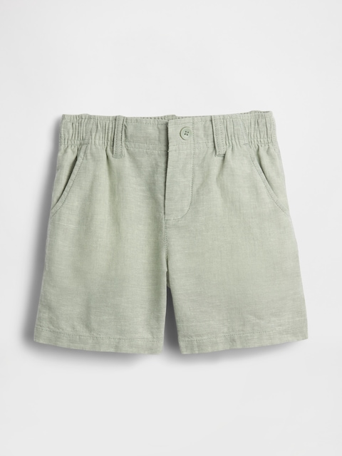 Baby & Toddler Linen-Cotton Shorts