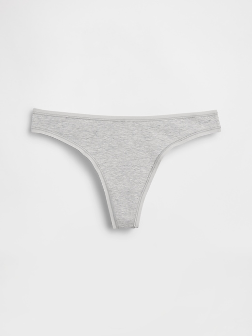 Image number 4 showing, Organic Stretch Cotton Thong