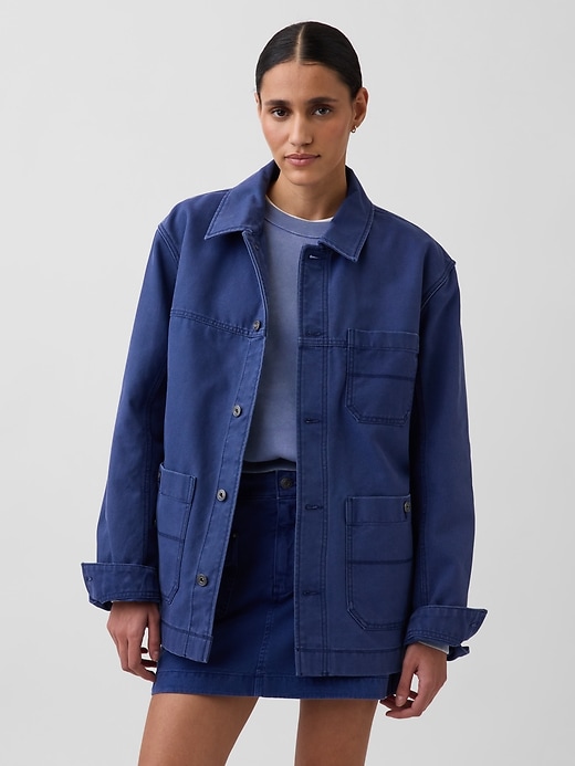 Image number 6 showing, Canvas Chore Jacket