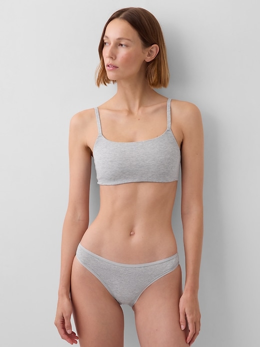 Image number 1 showing, Organic Stretch Cotton Bralette