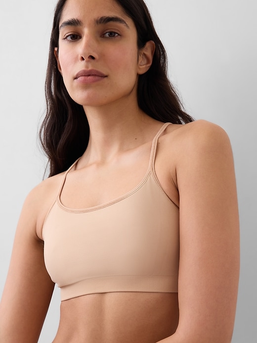 Image number 3 showing, Seamless Racerback Bralette