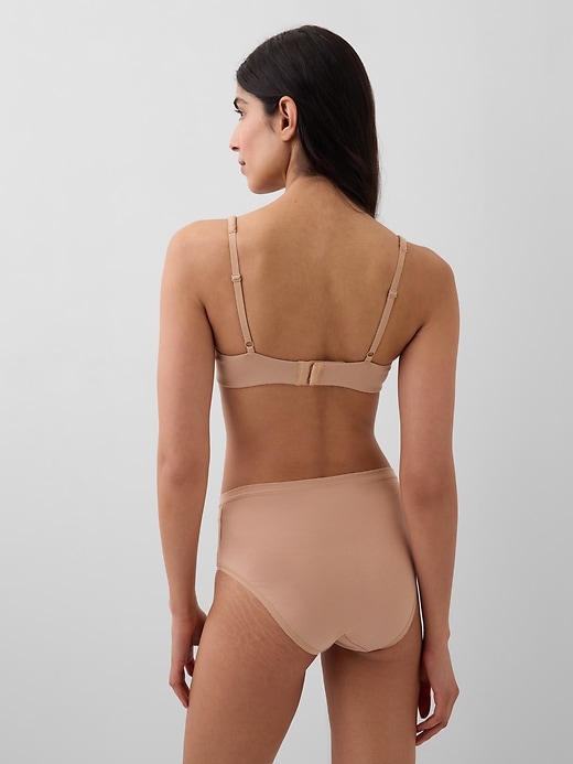 Image number 2 showing, Organic Stretch Cotton Unlined Bra
