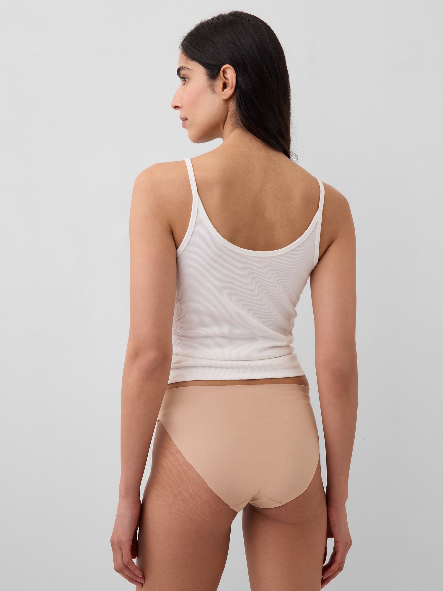 Organic Stretch Cotton No Show Bikini