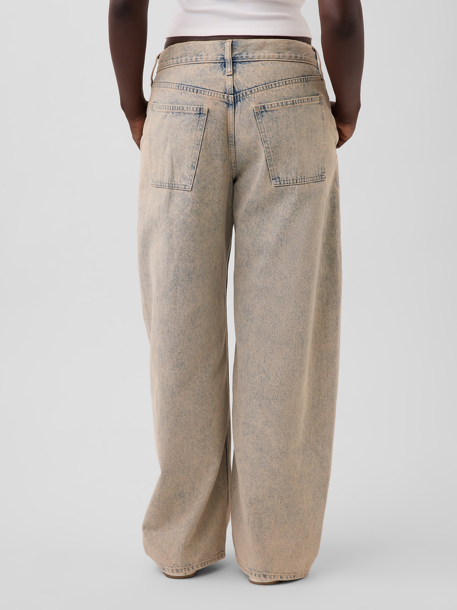 Женские джинсы Gap × HFR Low Rise Baggy Barrel Jeans by Nicole Benefield Portfolio — фото 4