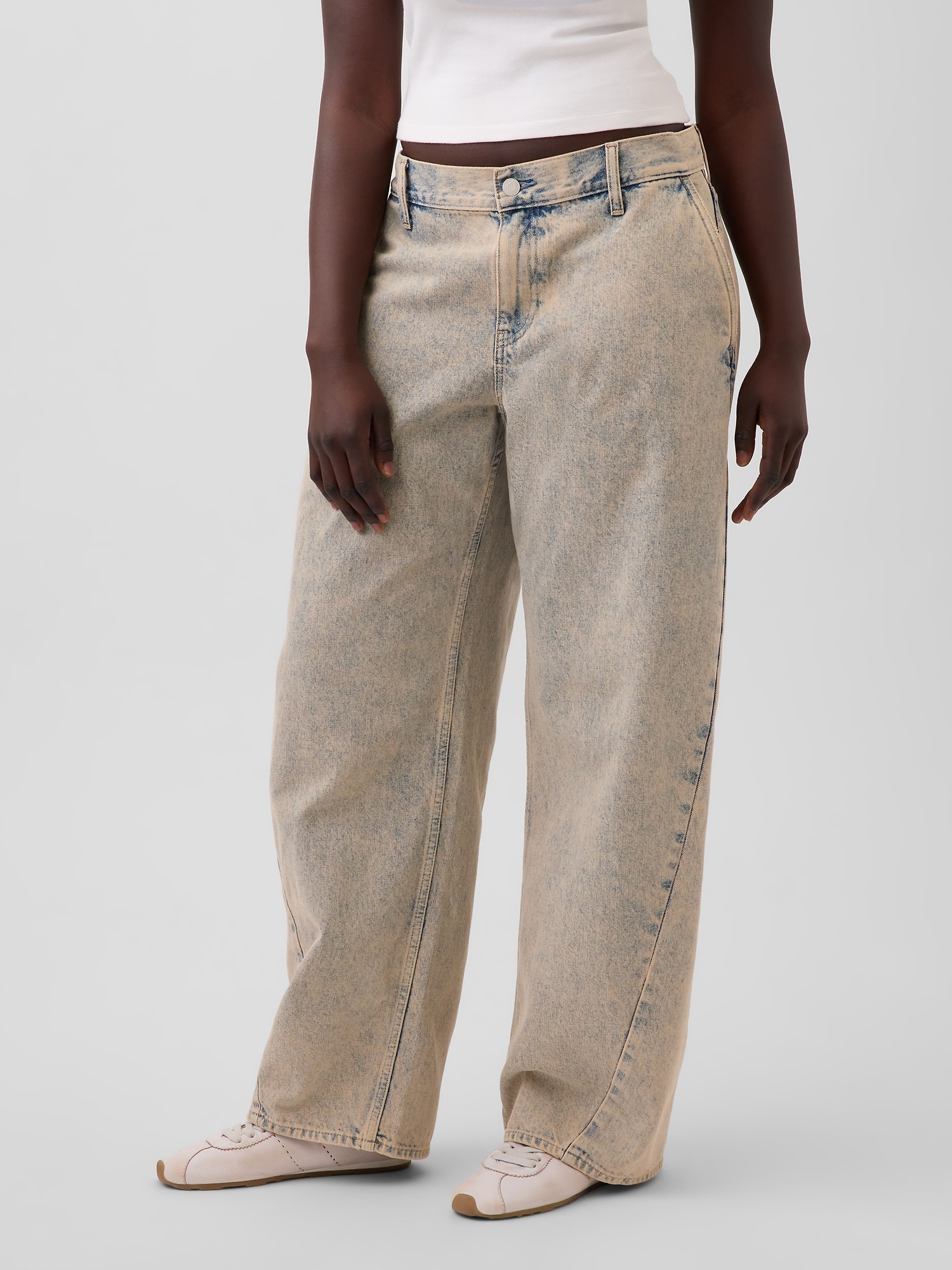 Женские джинсы Gap × HFR Low Rise Baggy Barrel Jeans by Nicole Benefield Portfolio — фото 2