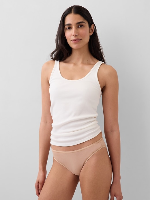 Image number 1 showing, Organic Stretch Cotton Bikini