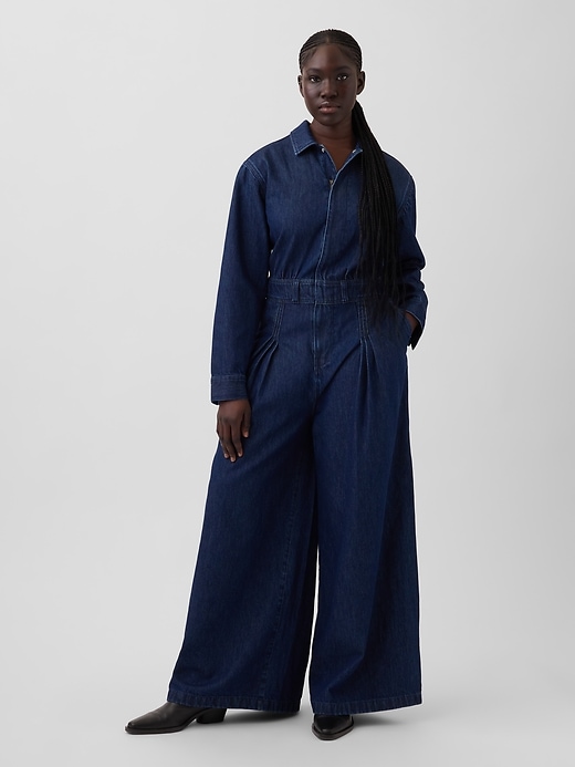 Image number 1 showing, Gap × HFR Denim Jumpsuit by LaTouché