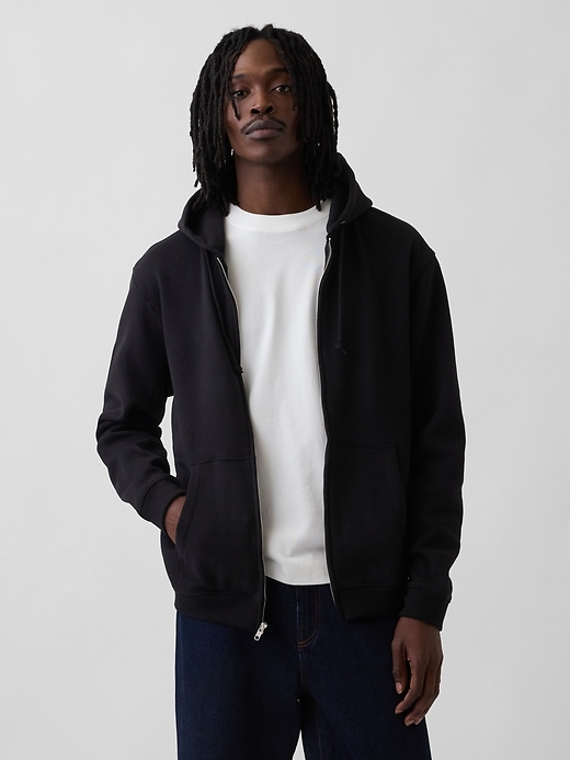 Image number 1 showing, Adult VintageSoft Relaxed Zip Hoodie