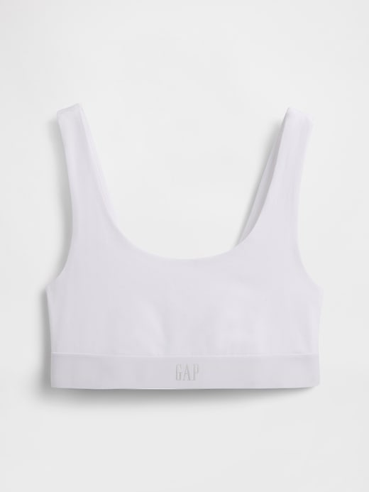 Image number 5 showing, Organic Stretch Cotton Gap Logo Bralette