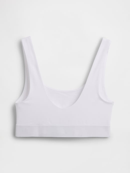 Image number 6 showing, Organic Stretch Cotton Gap Logo Bralette