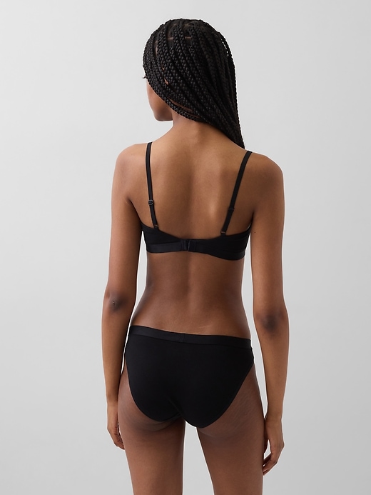 Image number 2 showing, Organic Stretch Cotton Triangle Bra
