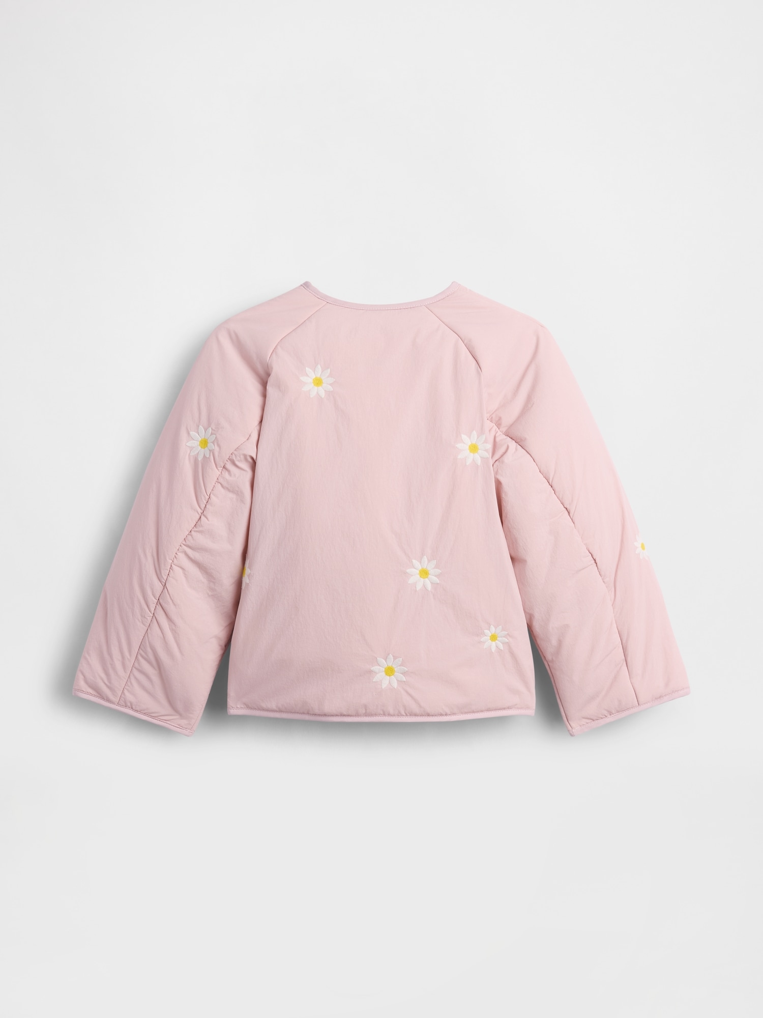 Baby & Toddler Floral Embroidered Quilted Jacket