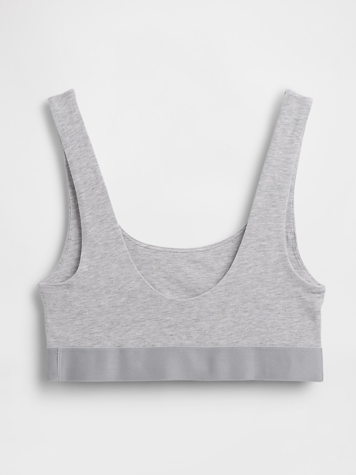 Image number 7 showing, Organic Stretch Cotton Gap Logo Bralette