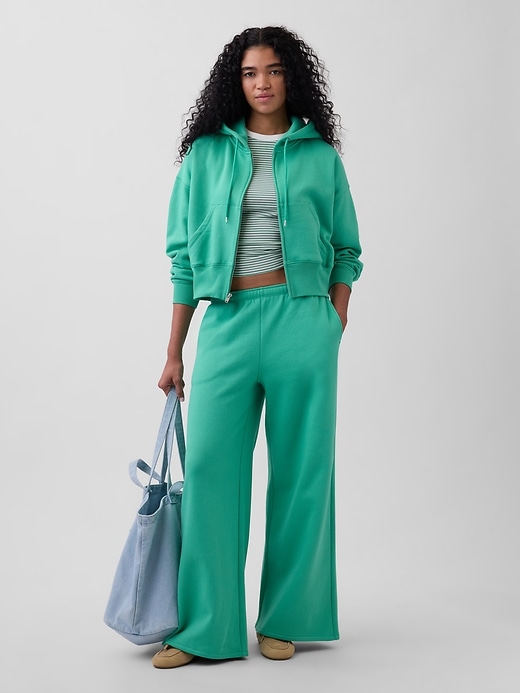 Image number 5 showing, VintageSoft Wedge Zip Hoodie