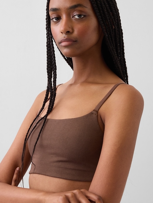 Image number 3 showing, Organic Stretch Cotton Bralette