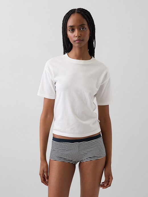 Image number 1 showing, Organic Stretch Cotton Shorty