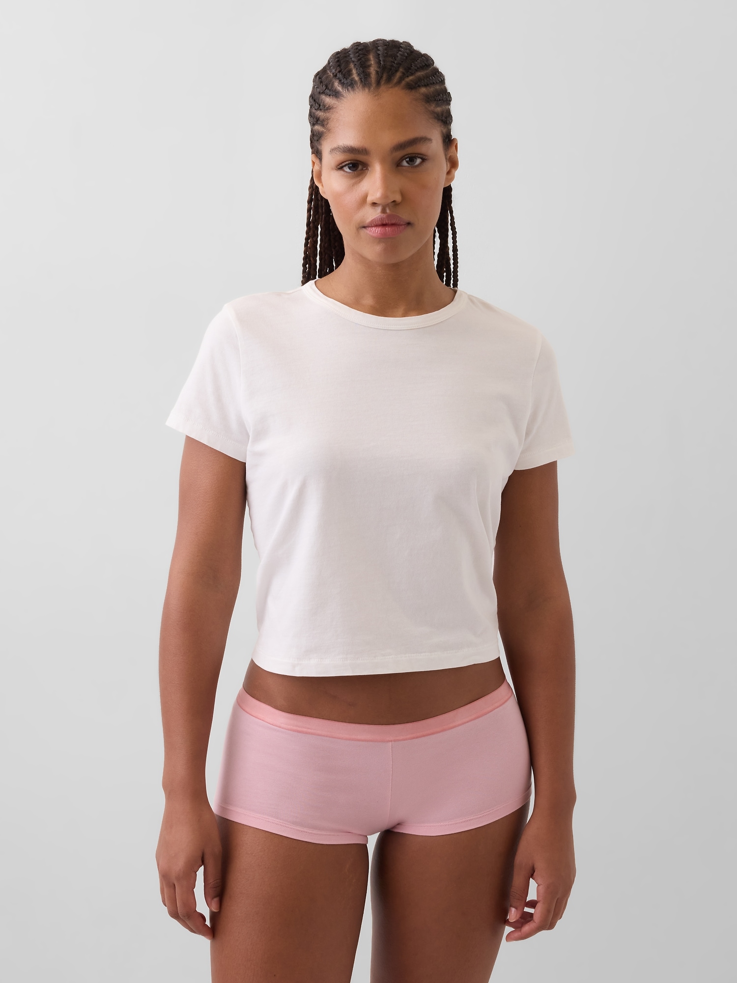 Organic Stretch Cotton Shorty