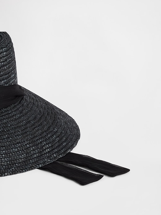 Image number 3 showing, Wide Brim Straw Hat