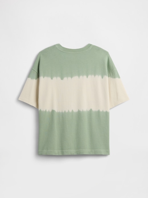 Image number 2 showing, Kids Heavyweight Oversized Tie-Dye T-Shirt