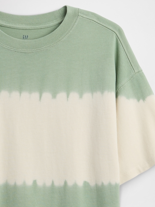 Image number 3 showing, Kids Heavyweight Oversized Tie-Dye T-Shirt