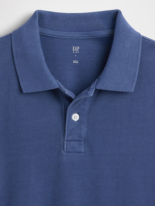 Image number 3 showing, Kids Pique Polo Shirt
