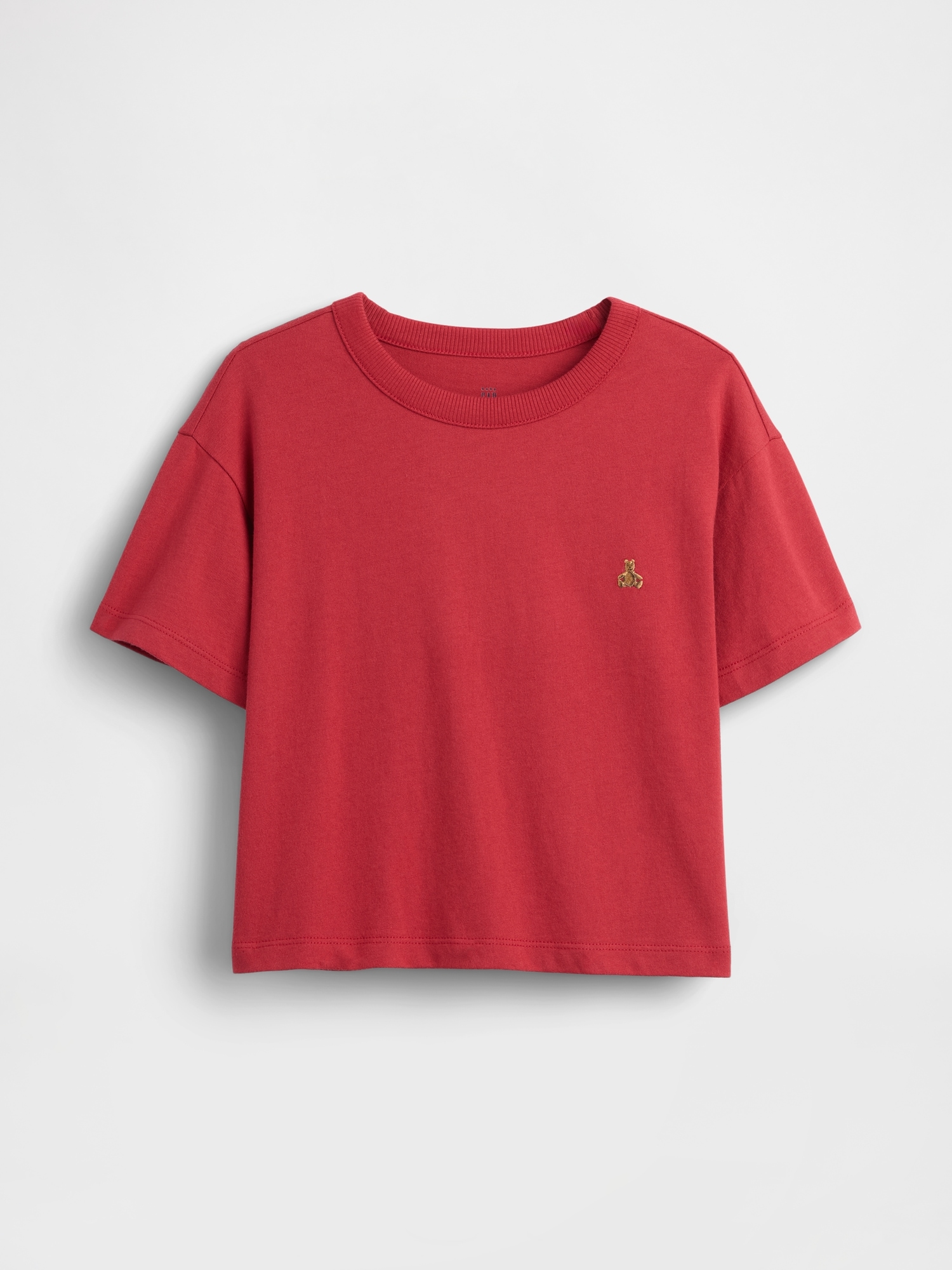 Gap Kids' Baby & Toddler Oversized T-shirt In Burgundy