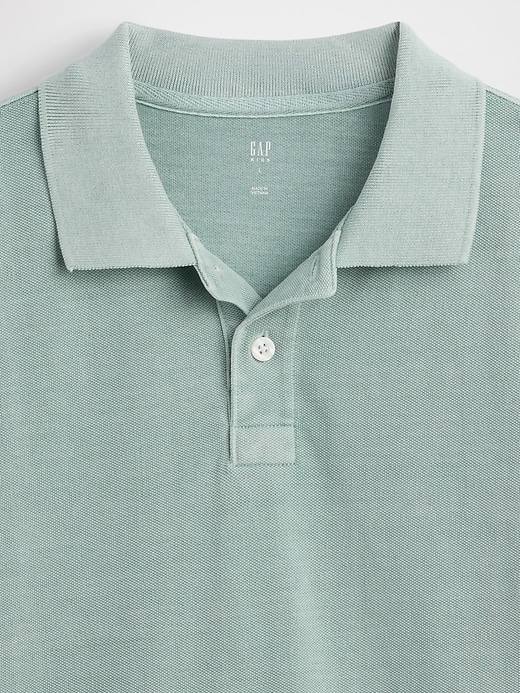 Image number 3 showing, Kids Pique Polo Shirt