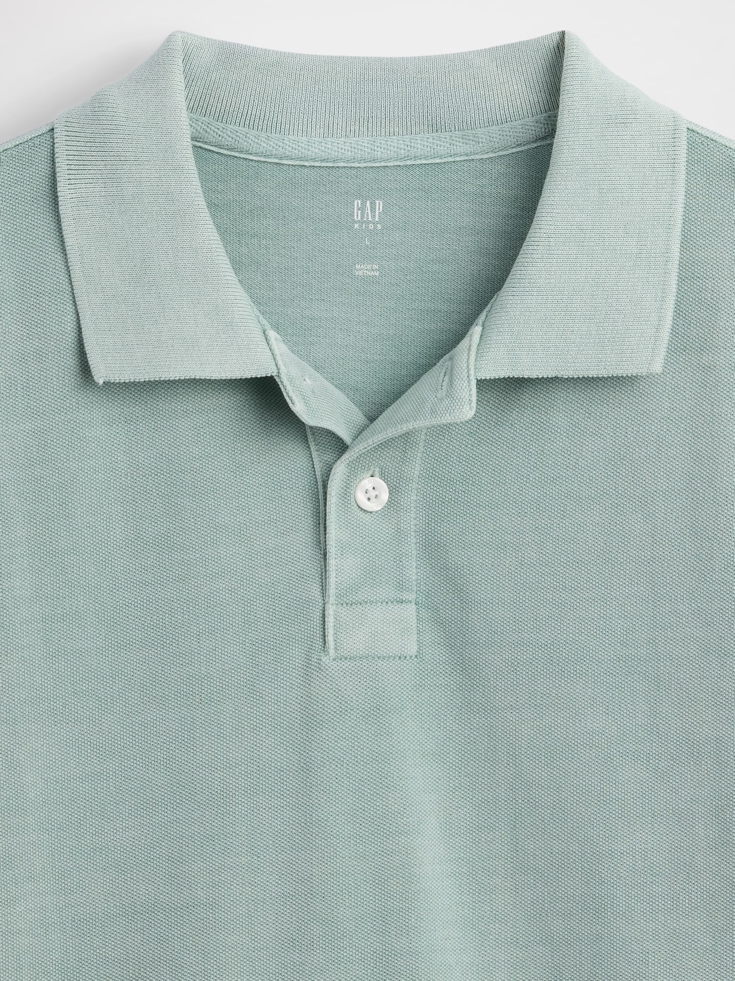 Kids Pique Polo Shirt