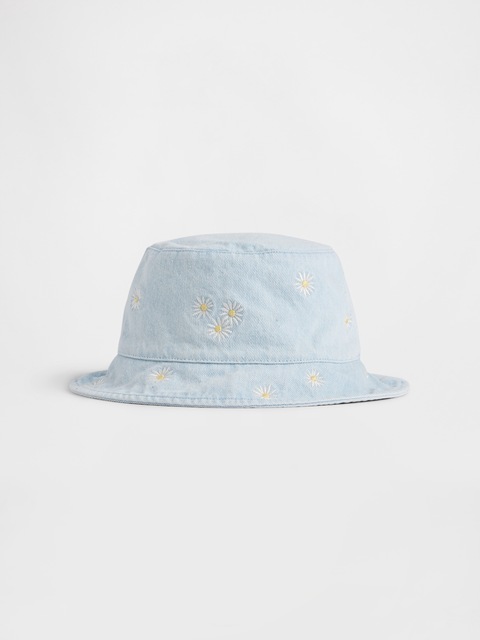 Baby & Toddler Daisy Denim Bucket Hat