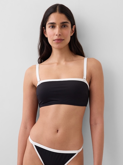 Image number 1 showing, Bandeau Bikini Top