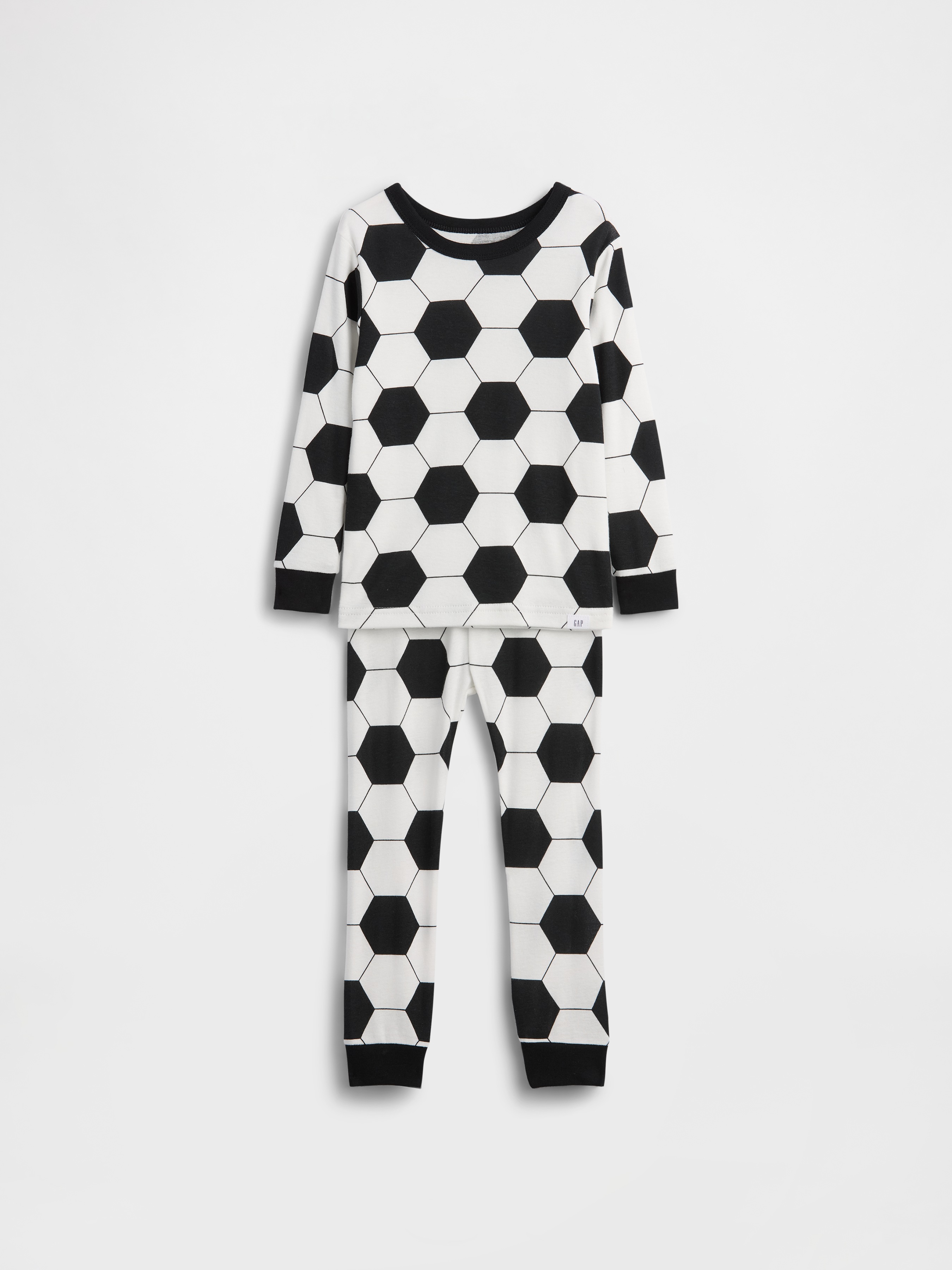 Baby & Toddler Organic Brushed Cotton Soccer PJ Set