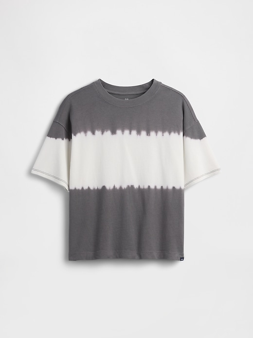 Image number 1 showing, Kids Heavyweight Oversized Tie-Dye T-Shirt