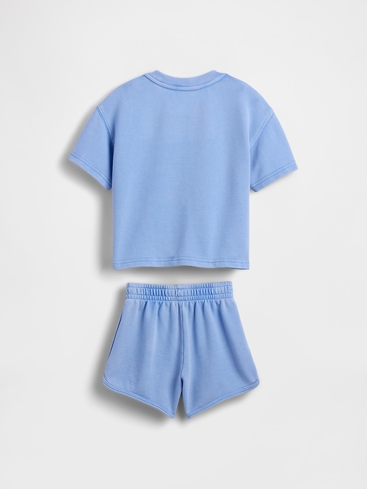 Image number 3 showing, Baby & Toddler Pique Sweat Set
