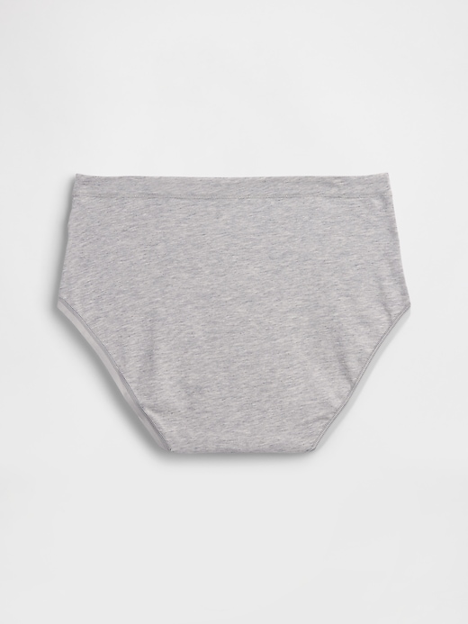 Image number 6 showing, Organic Stretch Cotton High Rise Bikini