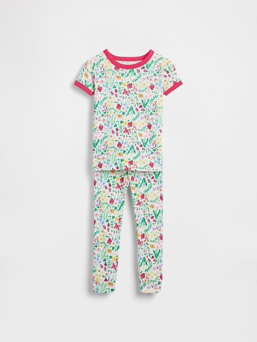 Image number 2 showing, Baby & Toddler Organic Brushed Cotton PJ Set