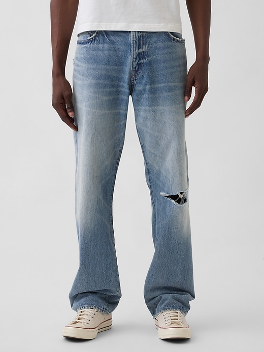 Image number 2 showing, Relaxed Straight Jeans