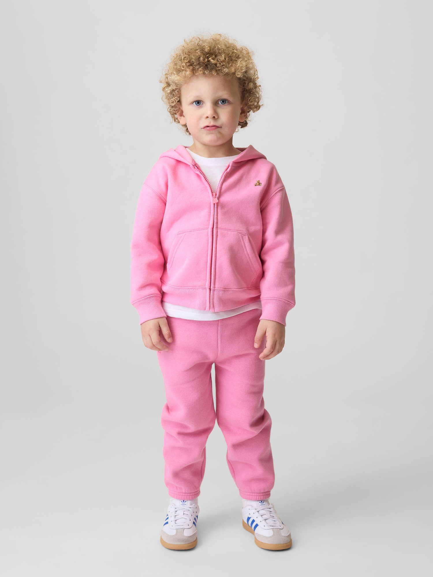 Gap Kids' Baby & Toddler Vintagesoft Relaxed Joggers In Pink