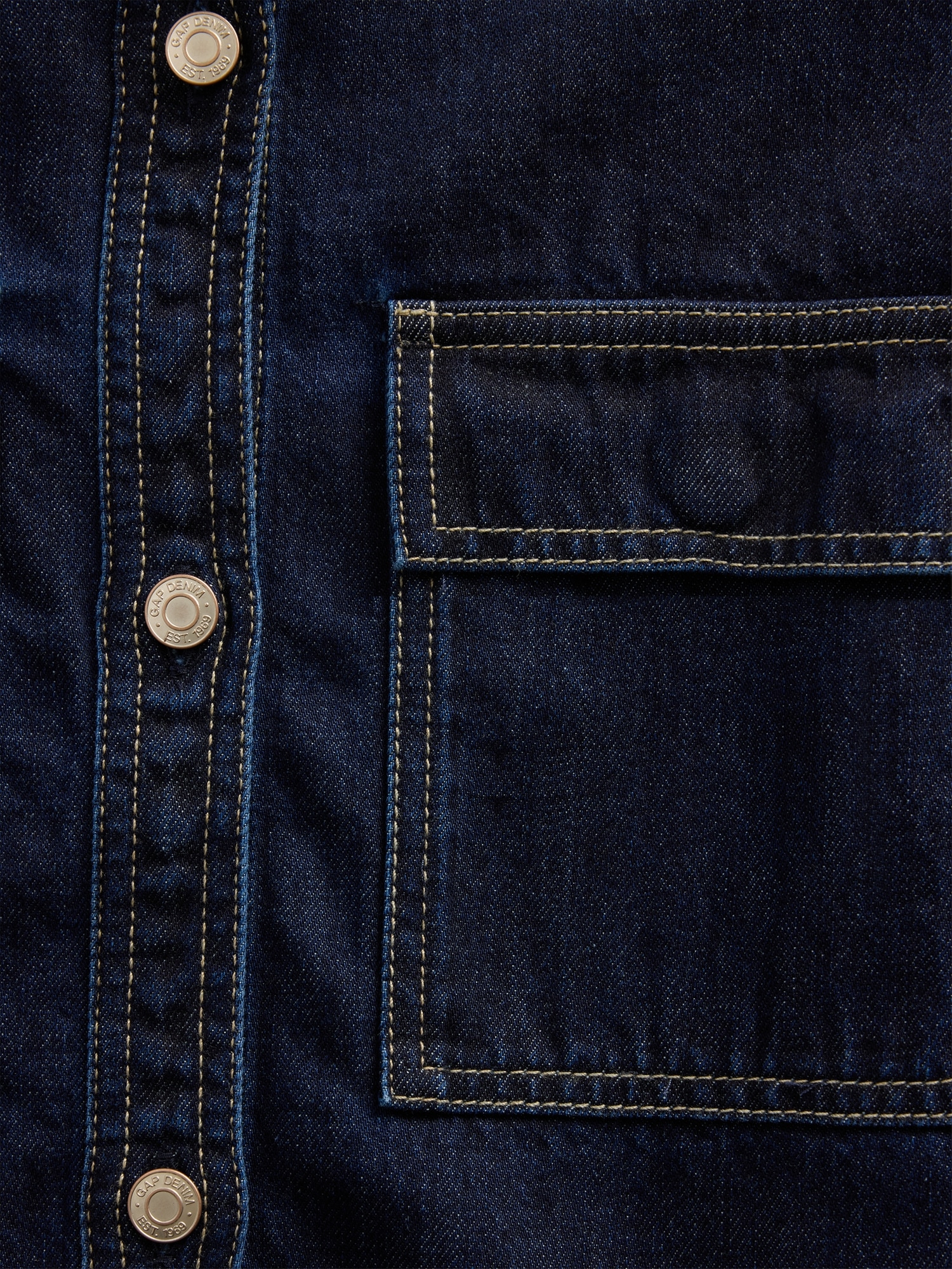 Gap × HFR Balloon-Sleeve Denim Shirt by LaTouché