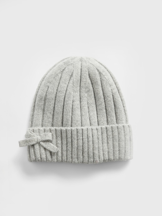 Kids CashSoft Bow Beanie