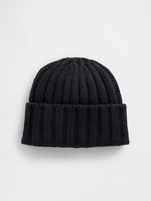 CashSoft Wide Rib Beanie